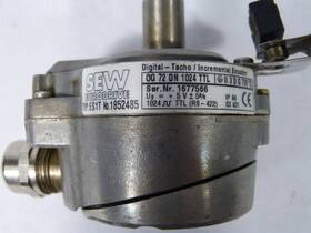 Sew-eurodrive Og-72-dn-1024-ttl Sew-eurodrive Digital-tacho Incremental Encoder 5v Used