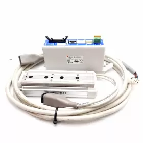 Lecp6p1d-lesh8rk-75 Smc Step Motor Controller And Electric Linear Actuator 24vdc