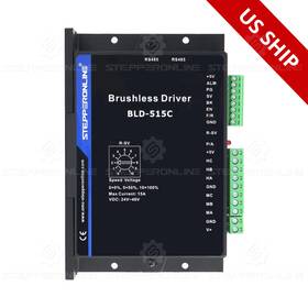 Stepperonline Bld-515c Digital Brushless Dc Motor Driver 24-48vdc Max 15a 400w 3-phase