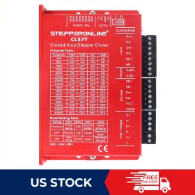 Cl57y-v20 Stepperonline V2.0 Closed Loop Stepper Driver 0-7.0a 24-50vdc For Nema 17 23 24 Motor