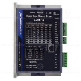 Stepperonline Cl86rs Modbus Rs485 Closed Loop Stepper Motor Driver 2.1-8.0a 30-110vdc Or 18-80vac