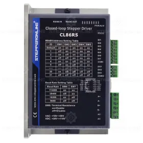 Cl86rs Stepperonline Modbus Rs485 Closed Loop Stepper Motor Driver 2.1-8.0a 30-110vdc Or 18-80vac