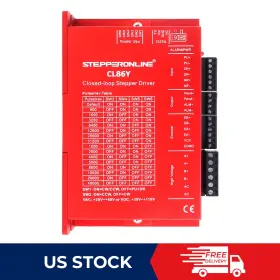 Cl86y-v20 Stepperonline Closed Loop Stepper Driver V2.0 0-8.5a 20-80vac/30-110vdc For Nema 34 Motor