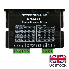1-3.2a Stepperonline Dm332t Digital Stepper Driver 10-30vdc For Nema 17/23 Motor