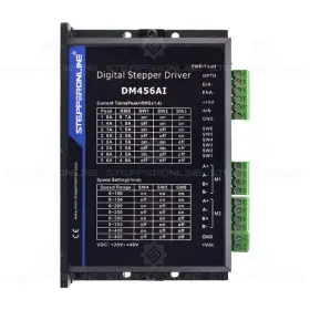 Dm456ai Stepperonline Steppermotor Controller 2channels 1-5.6a 20-40vdc Speed Adjustable