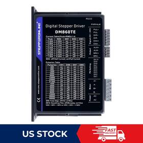 Stepperonline Dm860te Stepperoline Nema 34 Stepper Motor Driver 2.4-7.2a 20-80vac/30-100vdc