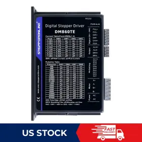 Dm860te Stepperonline Stepperoline Nema 34 Stepper Motor Driver 2.4-7.2a 20-80vac/30-100vdc