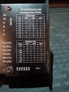 St-6600 Stepperonline Stepper Motor Driver 0.5-4.0a 12v-40v 1 To 1/16 Step