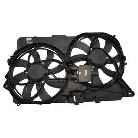 Trq Rfa90153 Radiator Dual Cooling Fan Assembly Compatible With 2009 Ford Flex Fo3115192