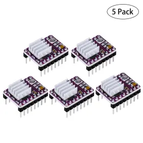 Wrl2180215dy2nk9er Ueetek 5 Pcs Stepper Motor Driver Module 4-layer With Mini Heat Sink