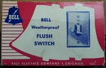 Vintage Bell No. 16 Weatherproof Single Pole Flush Switch Nos Original Box. Price: $25.00.