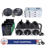 Stepperonline Axis 12NM Nema 34 Closed Loop Motor Servo Driver Cnc Kit New. Price: $513.00.