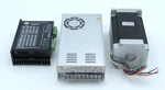 New Nema 34 Cnc Kit: Longs Motor 1600OZ.IN Stepper + DM860A Driver 60V Psu. Price: $175.00.