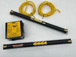Banner MGE3016A / MGR3016A Emitter Receiver Light Curtain MGCA-4A Control Box Used. Price: $1000.00.