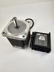 HT34-505 Nema High Torque Stepper Motor And Driver 5000-127ST10-S Used. Price: $230.00.