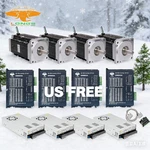Us Ship 4AXIS Nema 34 Stepper Motor 1700OZ 3.5A Driver DM860A& Power Supply New. Price: $598.00.