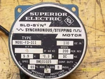 Superior M091-FD-311 Slo-syn Synchronous Stepping Motor Used. Price: $25.00.