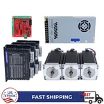 Stepperonline Axis 3NM Nema 23 Motor 8MM & Driver Controller Cnc Kit New. Price: $191.50.