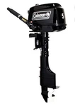 Coleman F5BMS Gas Powered Ride-on Outboard Motor New. Price: $700.00.