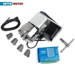 Us Ship K12-130MM Chuck Cnc Rotary Table 4.5N.M Closed Loop Servo Motor Driver New. Price: $550.00.