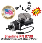 Sherline Pn 8730 Cnc Rotary Table + Step Motor New. Price: $534.90.