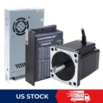 Stepperonline Nema 34 Motor 8.2NM(850OZ.IN) 6A 14MM &driver DM860I Kit New. Price: $96.00.