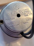 Bristol Motors Model: 425C 184K-Y 1RPM 60HZ Timer Used. Price: $6.80.