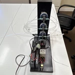 7 Fluid Metering Pumps With Stepper Motor System Solid Shaft Intelligent Driver Used. Price: $400.00.