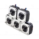 Stepperonline 5X NEMA17 Motor 17HS08-1004S Short Body 22.6OZ.IN 20MM 1A New. Price: $39.99.