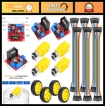 Dual H-bridge L298N Driver Controller For Arduino, 4 Dc Motors & Wheels Ki New. Price: $28.79.