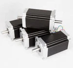 Free Ship Us 4PCS NEMA34 Stepper Motor 1600OZ.IN 3.5A Dual Shaft For Cnc Longs New. Price: $292.00.
