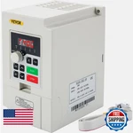 Vevor Vfd 3KW 220V 4HP 1 Phase Input Output Variable Frequency New. Price: $164.28.