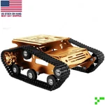 Smart Robot Platform Diy Chassis Kit Crawler Tank Motors Pi Arduino Maker New. Price: $46.88.