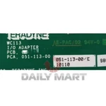 Used & Tested Teradyne WC113 051-113-00/E Motor Driver. Price: $794.43.