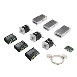 Usa Free Ship!cnc Longs Axis Nema 34 Stepper Motor 1232OZ-IN 5.6A +driver 80V New. Price: $385.00.