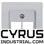 5TG1261 Delta I-system Aluminum-metallic Cover Plate Uae Connection Socket Suita New. Price: $45.00.