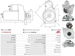 For Rozruszniki Alternatory S3058 Brand New As-pl Starter Motor Neu. Price: $125.00.