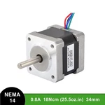 Nema 14HS13-0804S Motor Stepperonline With Wire Lead Brand. Price: $16.00.