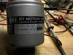 Bei H25E-F4-SS-900-ABZC-7406R-LED-EM18 Encoder Used Counts New. Price: $44.00.