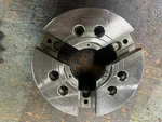 8" Samchully MH-208V1 3-JAW Hydraulic Chuck Body Only Used. Price: $650.00.
