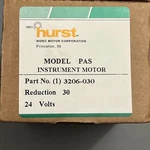Hurst Nidec Model Pas 3206-030 Geared Stepping 8.33RPM 24V 8W New. Price: $129.99.