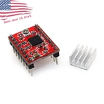 A4988 Stepper Motor Driver Module Microstepping 2A Pololu Compatible + Heatsink New. Price: $6.89.