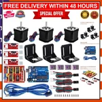 Professional 3D Printer Cnc Kit - Grbl Shield, NEMA17 Motor, Aluminum Build New. Price: $126.56.