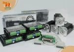 4AXIS Wantai Nema 23 Step Motor 428OZ-IN,8MM Shaft &4.2A Driver Cnc Kit DQ542MA New. Price: $269.00.